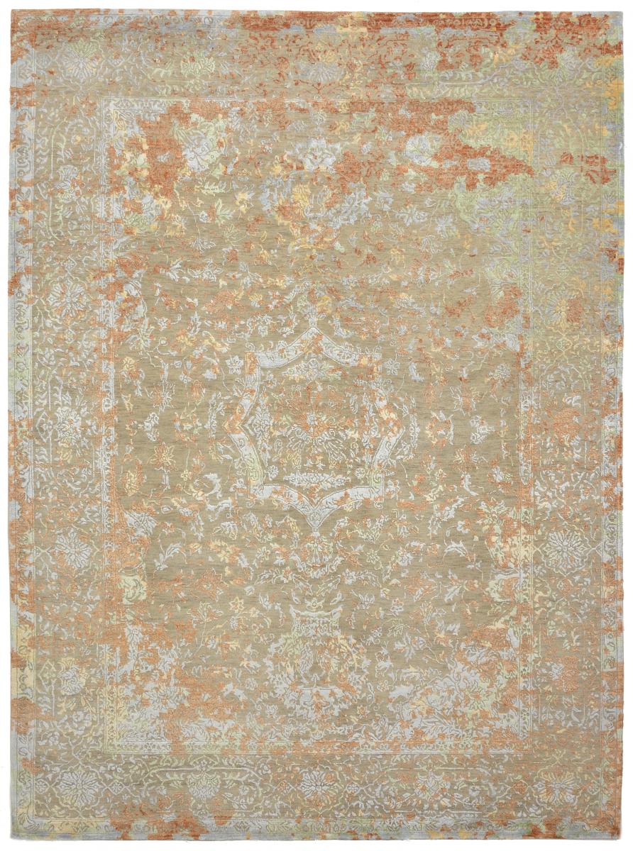 Indiai szőnyeg Sadraa 11'8"x8'5" 11'8"x8'5", Perzsa szőnyeg Kézzel csomózva