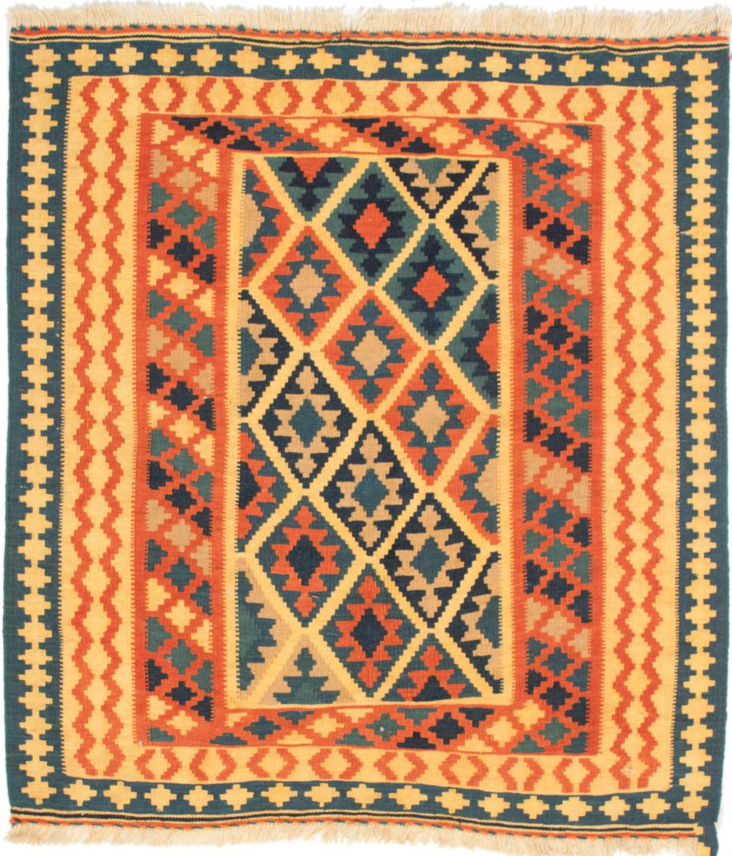 Persisk matta Kilim Fars 109x99 109x99, Persisk matta handvävd 
