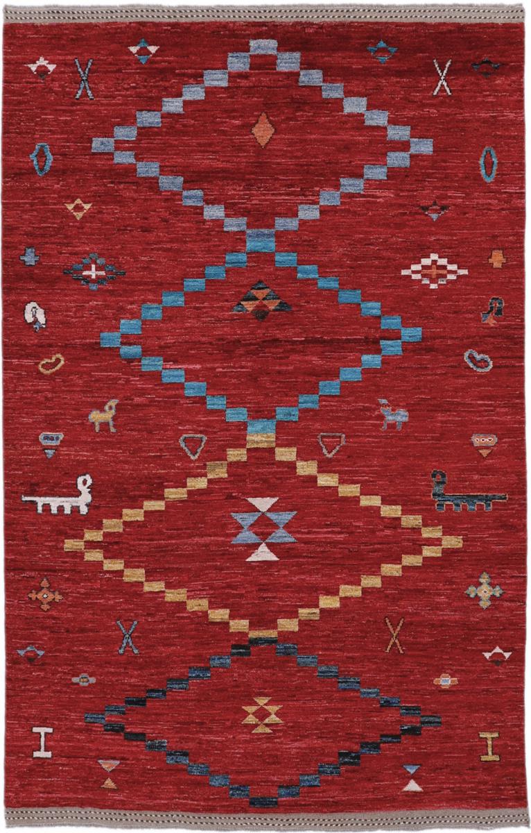 Afghan rug Berber Ghashghai 307x194 307x194, Persian Rug Knotted by hand
