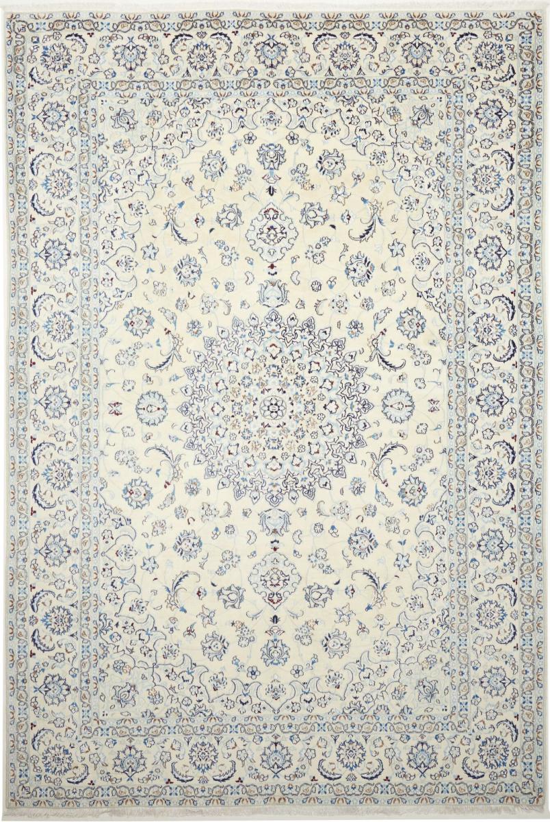 Tapis persan Naïn 9La 291x194 291x194, Tapis persan Noué à la main