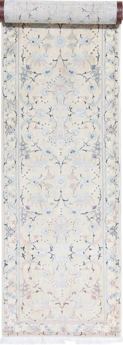 Tapis persan Tabriz 50Raj 382x84 382x84, Tapis persan Noué à la main