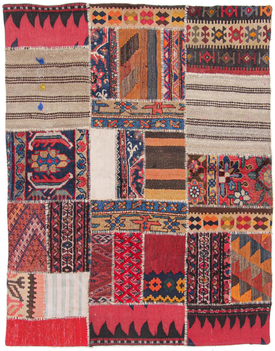  ペルシャ絨毯 キリム パッチワーク 159x126 159x126,  ペルシャ絨毯 手織り