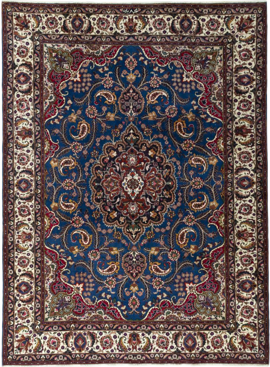 Persian Rug Mashhad 10'11"x8'0" 10'11"x8'0", Persian Rug Knotted by hand