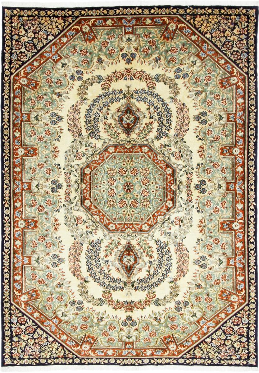 Persialainen matto Kerman Rafsanjan 6'8"x5'5" 6'8"x5'5", Persialainen matto Solmittu käsin