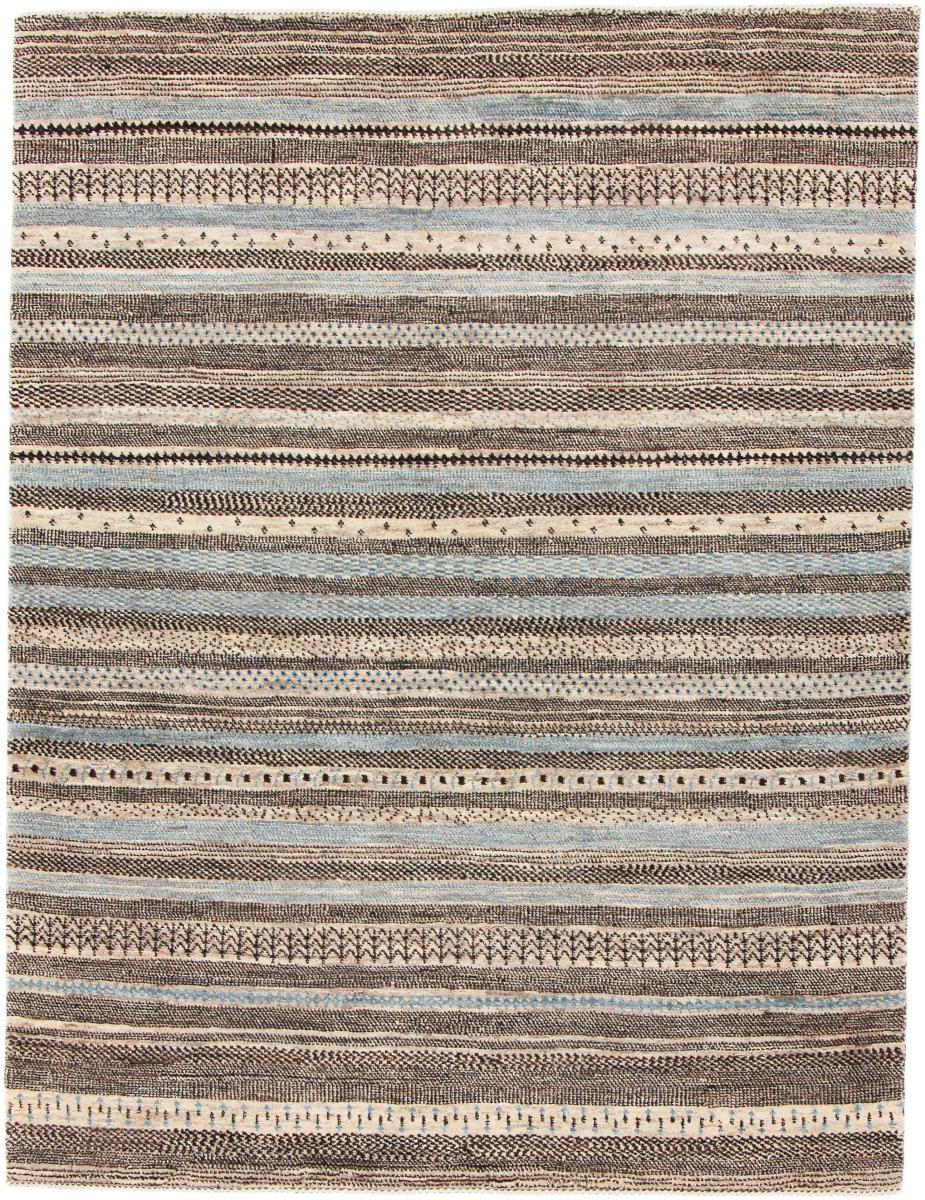 Tapis persan Persan Gabbeh Loribaft Nowbaft 191x147 191x147, Tapis persan Noué à la main