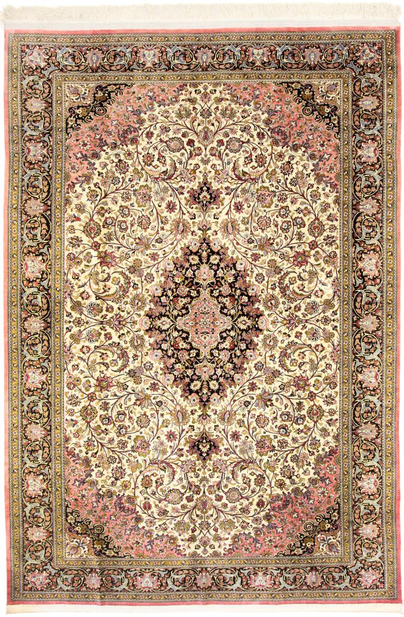 Persisk matta Qum Silke 323x210 323x210, Persisk matta Knuten för hand