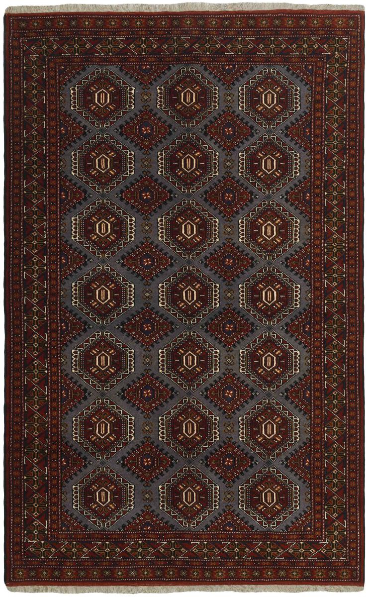 Perzisch tapijt Turkaman 245x156 245x156, Perzisch tapijt Handgeknoopte