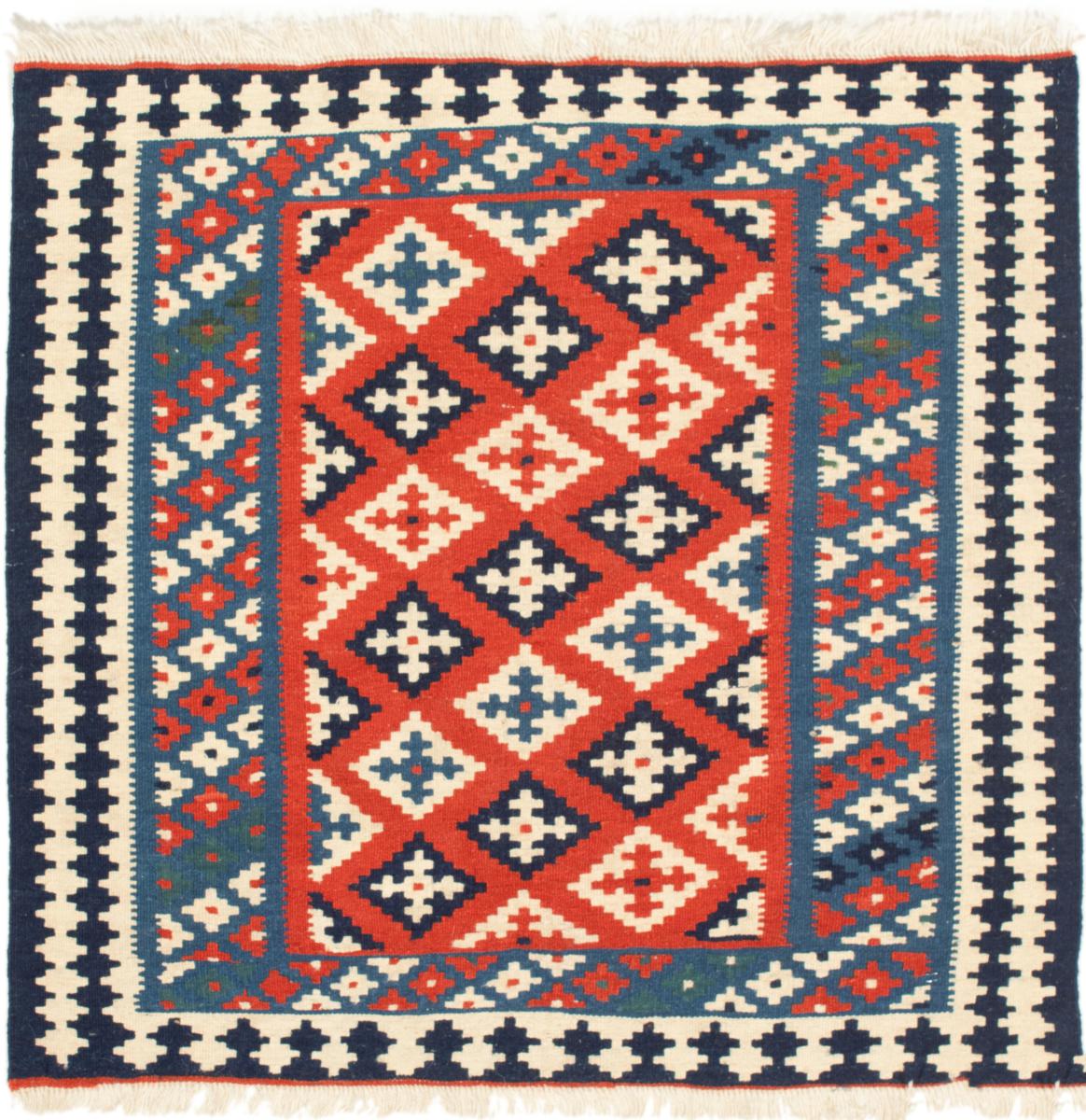 Alfombra persa Kilim Fars 104x99 104x99, Alfombra persa Tejido a mano