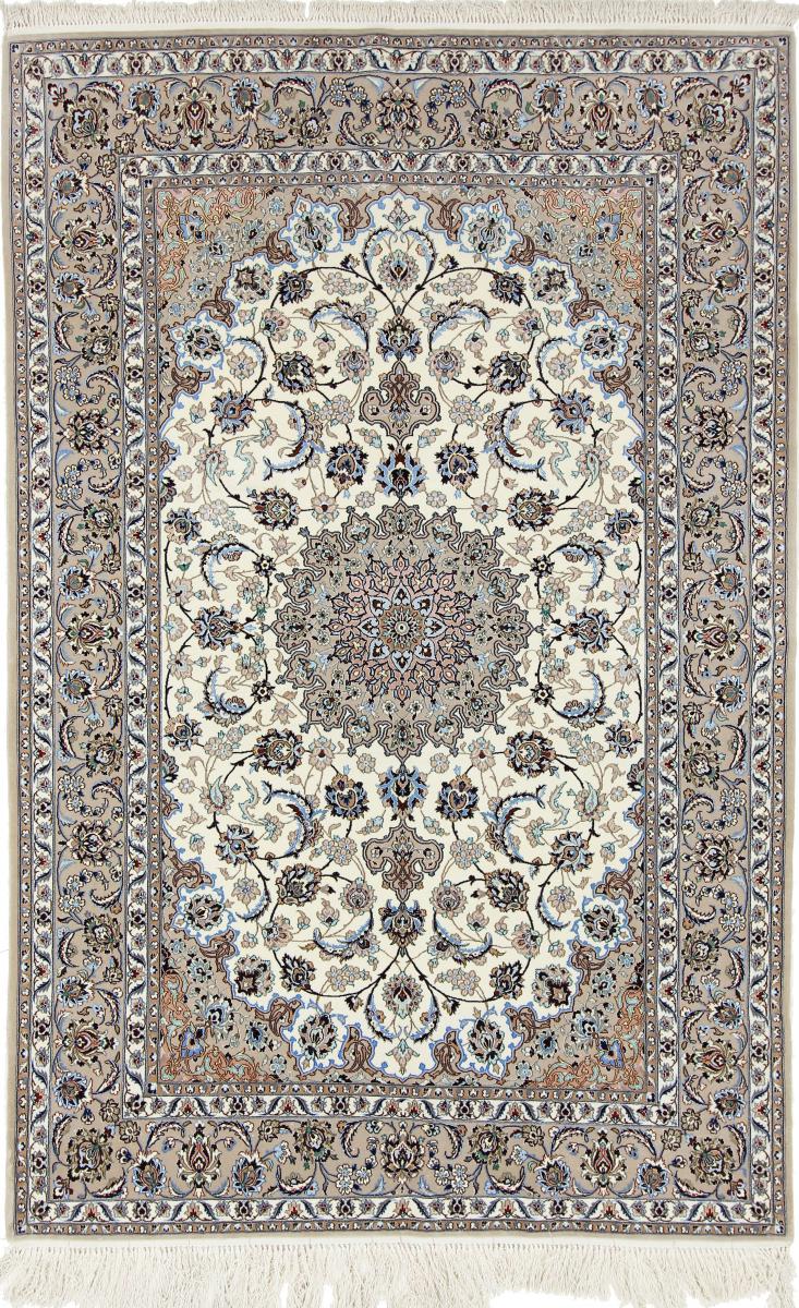 Covor persan Isfahan Urzeală de Mătase 241x158 241x158, Covor persan Lucrate de mână