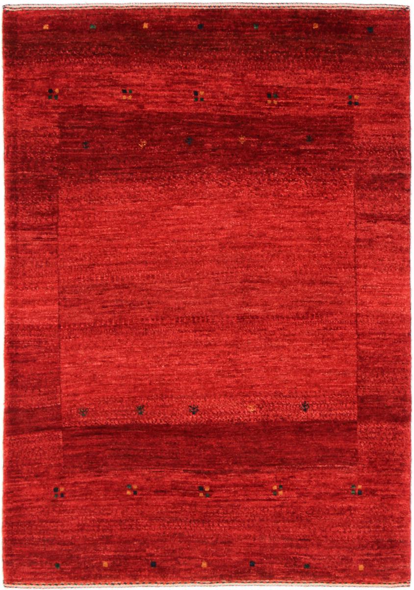 Persian Rug Persian Gabbeh Loribaft Nowbaft 3'7"x2'7" 3'7"x2'7", Persian Rug Knotted by hand