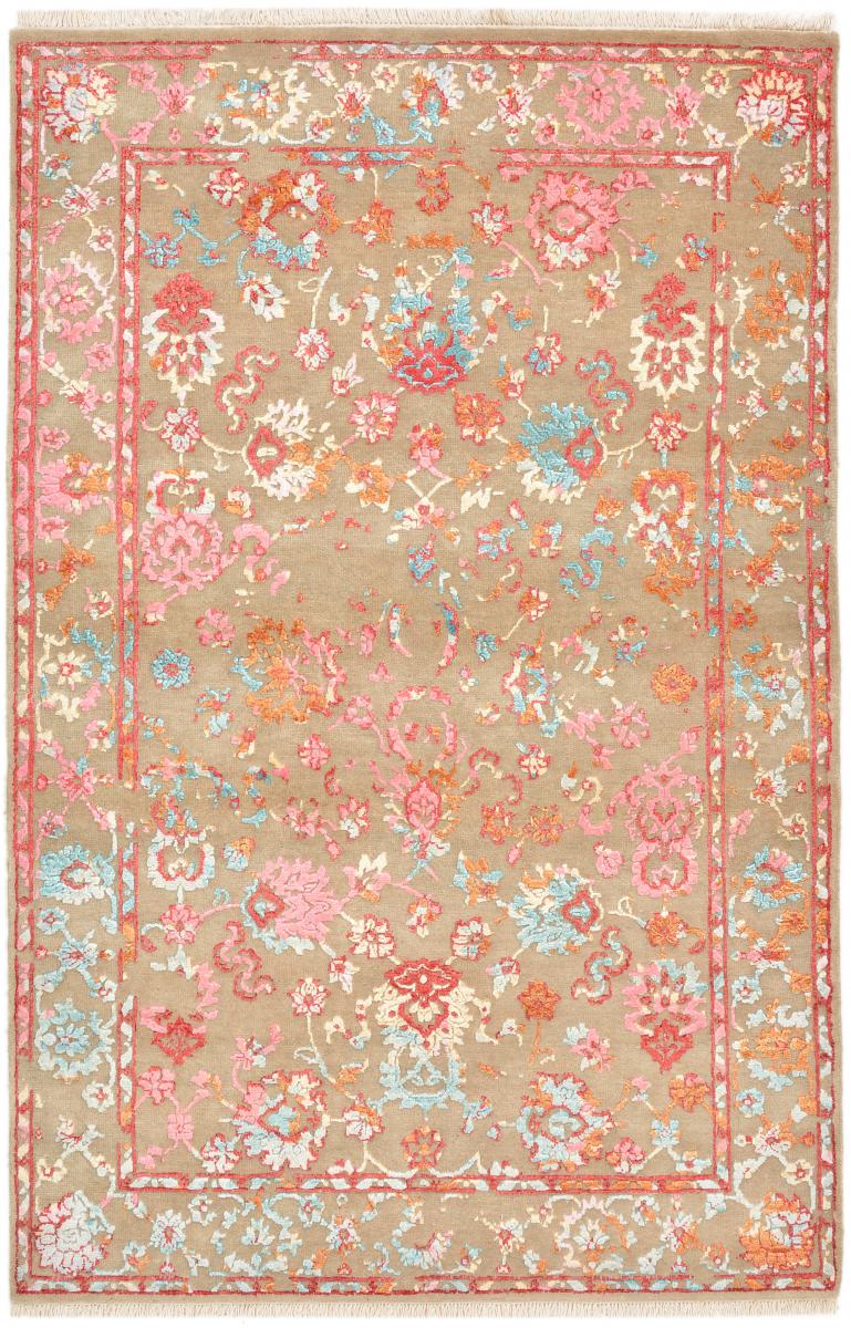 インドのカーペット Sadraa 5'10"x3'10" 5'10"x3'10",  ペルシャ絨毯 手織り