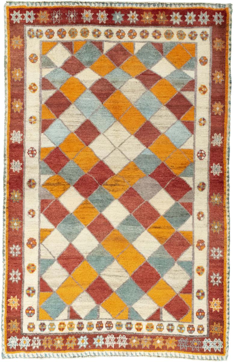 Persian Rug Persian Gabbeh Ghashghai 186x119 186x119, Persian Rug Knotted by hand