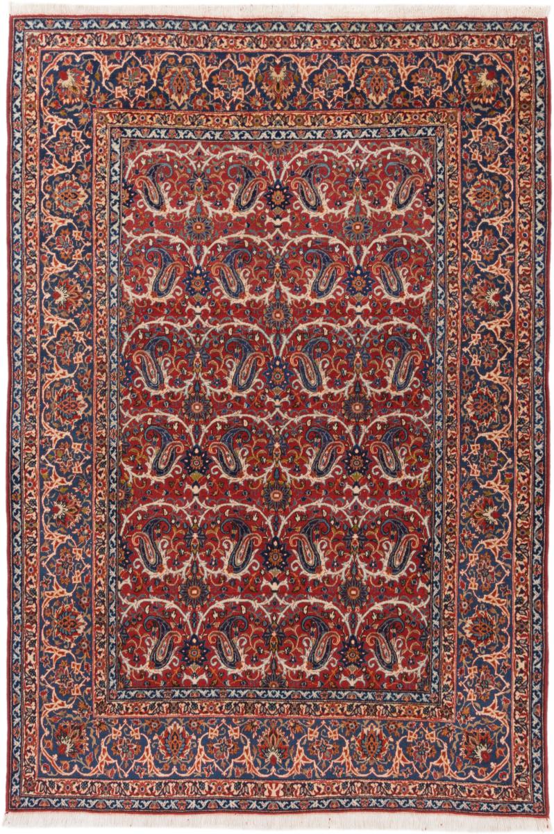 Tappeto persiano Isfahan Antico 210x144 210x144, Tappeto persiano Annodato a mano