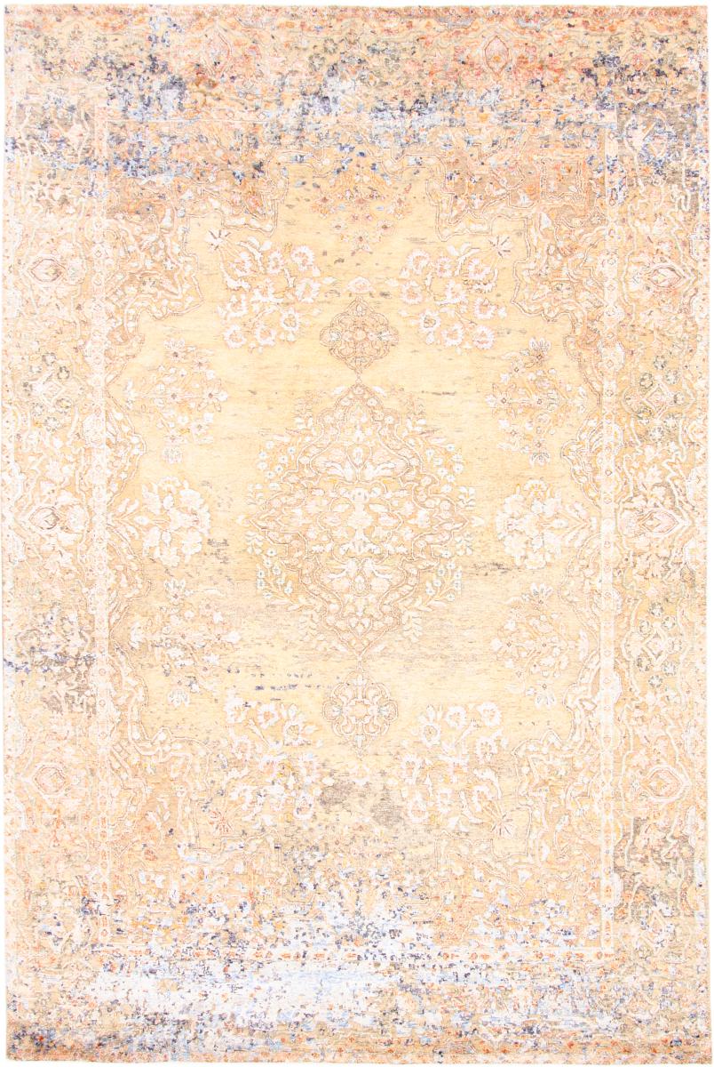 Intialainen matto Sadraa 9'10"x6'7" 9'10"x6'7", Persialainen matto Solmittu käsin