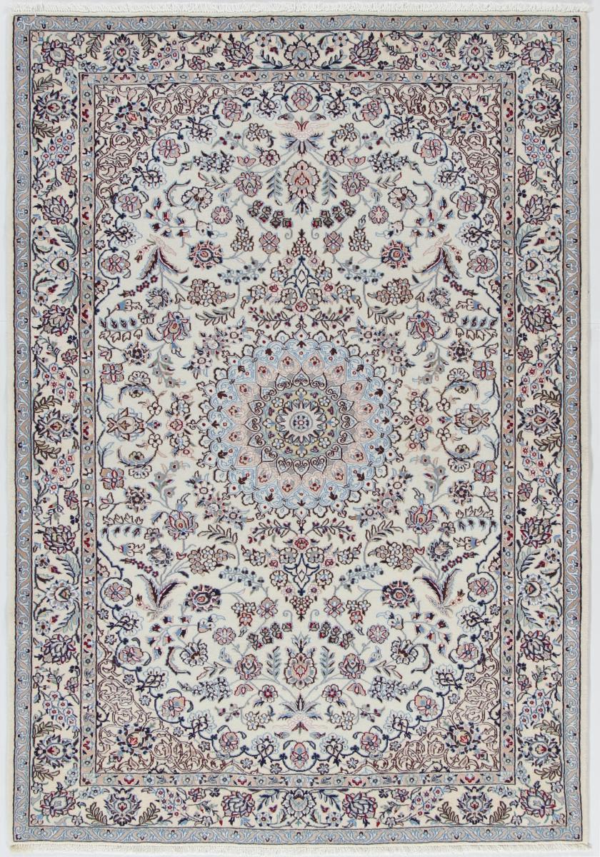 Persian Rug Nain 6La 5'5"x3'8" 5'5"x3'8", Persian Rug Knotted by hand