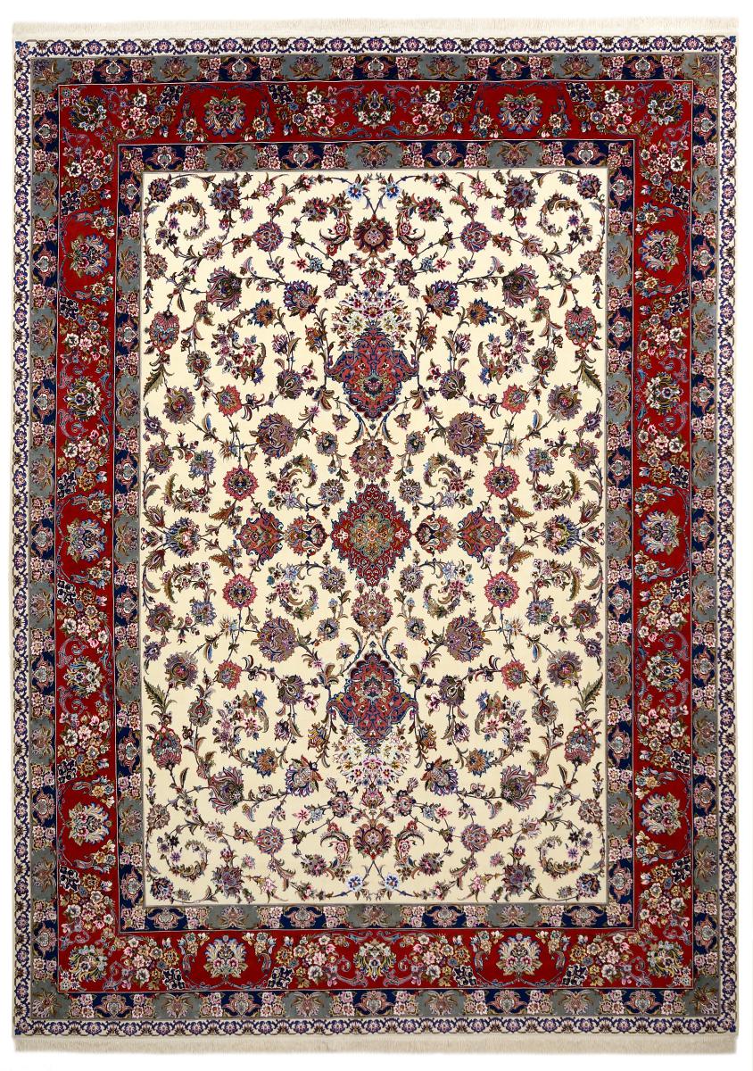 Persian Rug Tabriz 50Raj 13'6"x9'9" 13'6"x9'9", Persian Rug Knotted by hand