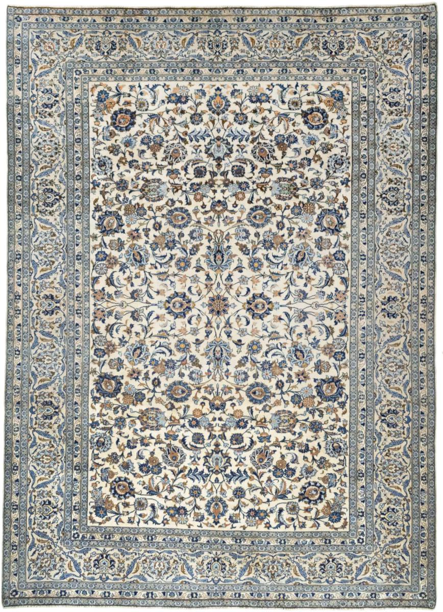 Tapis persan Kashan 413x291 413x291, Tapis persan Noué à la main