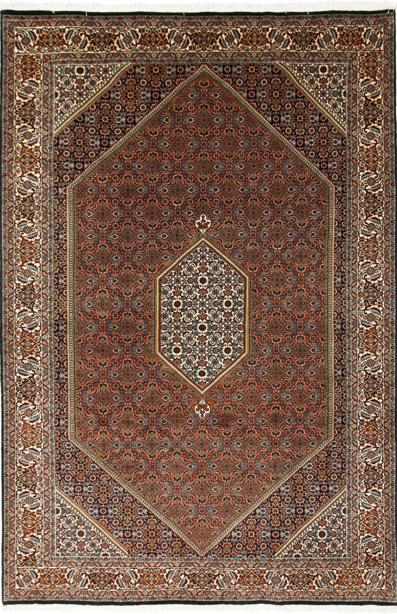 Persian Rug Bidjar 9'10"x6'7" 9'10"x6'7", Persian Rug Knotted by hand