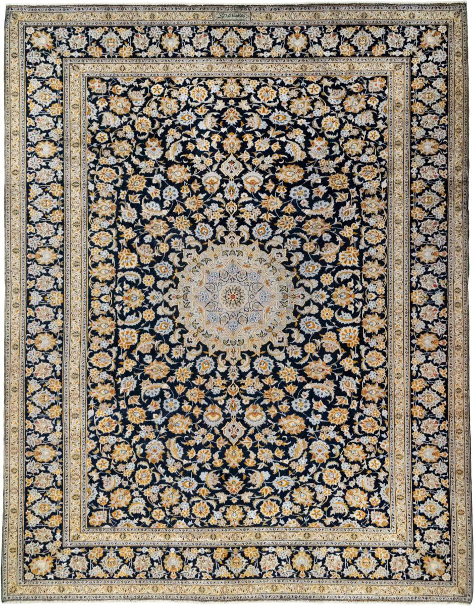 Persialainen matto Keshan 389x303 389x303, Persialainen matto Solmittu käsin