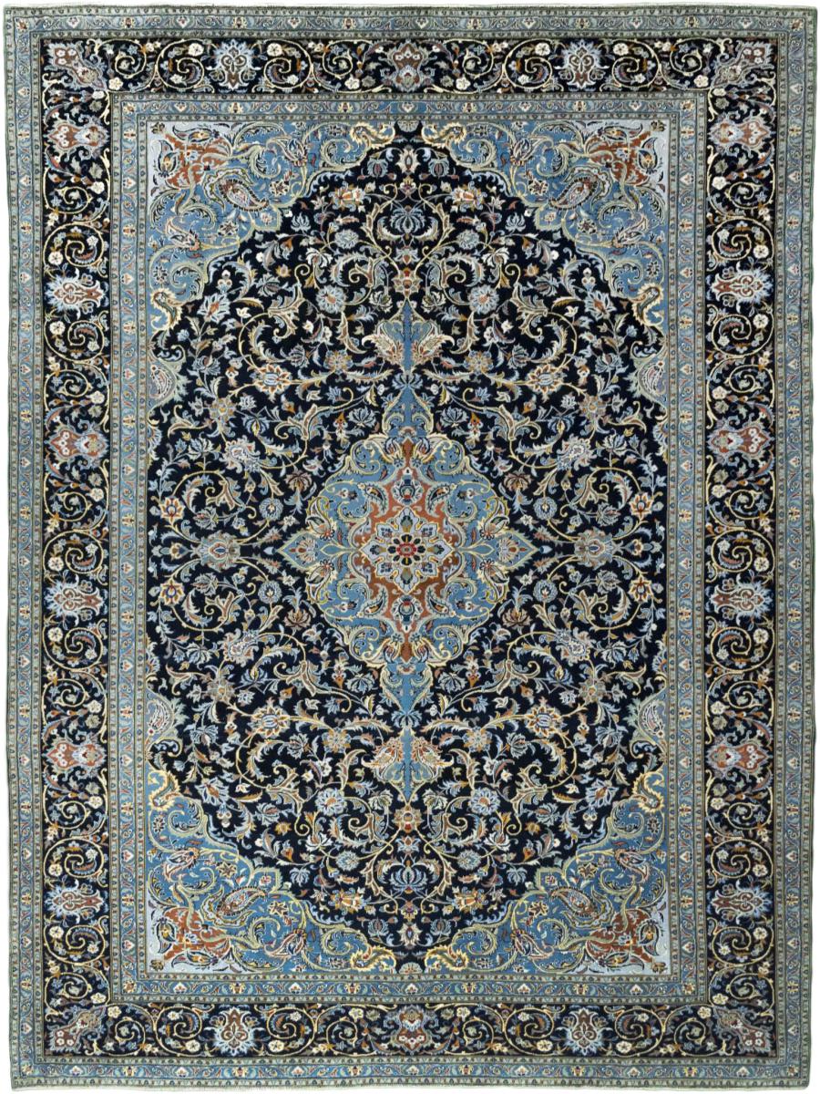 Tapis persan Kashan 402x302 402x302, Tapis persan Noué à la main