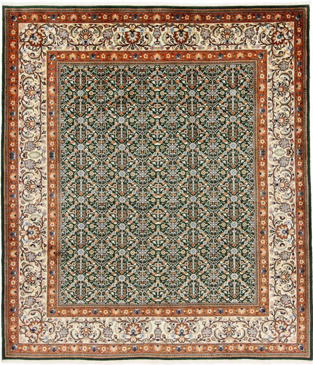 Persian Rug Mashhad Khorasan Sherkat 291x256 291x256, Persian Rug Knotted by hand