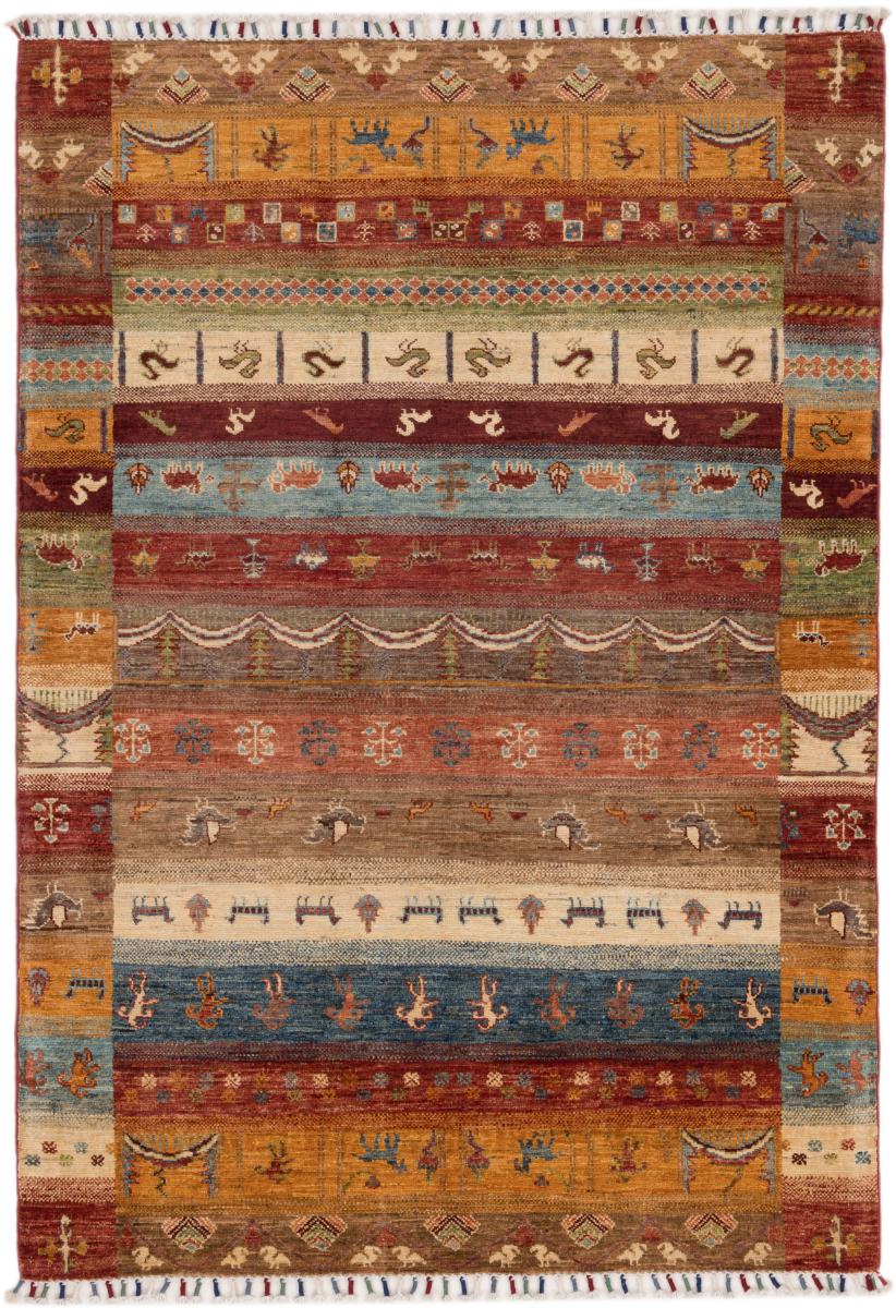 Afganistan-matto Arijana Design 187x126 187x126, Persialainen matto Solmittu käsin