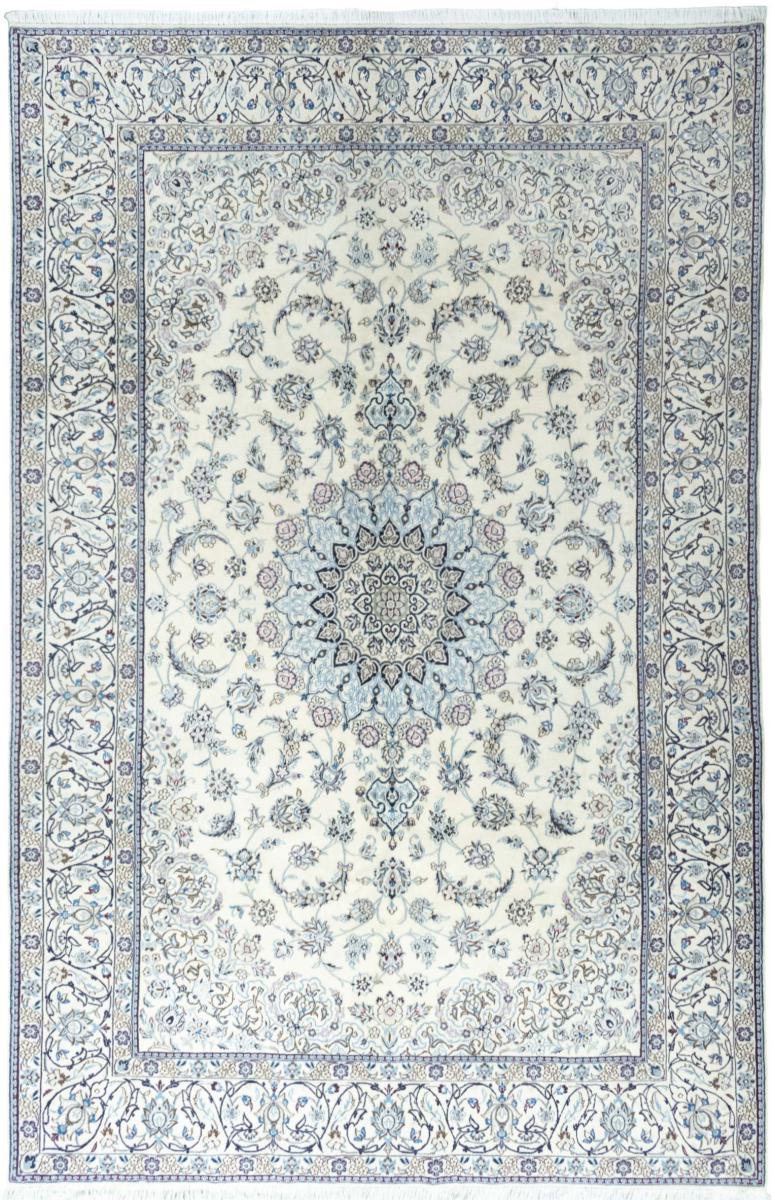 Tapis persan Naïn 9La 10'2"x6'7" 10'2"x6'7", Tapis persan Noué à la main