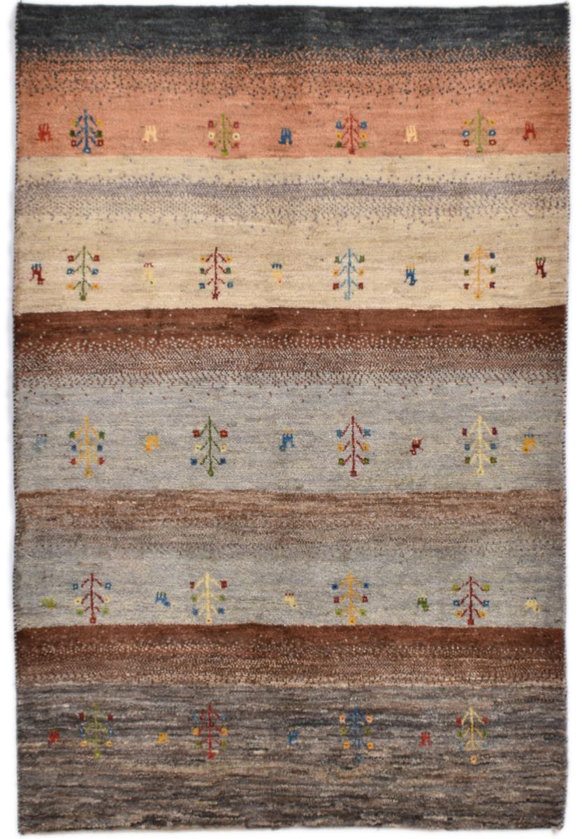 Tapis persan Persan Gabbeh Loribaft 174x118 174x118, Tapis persan Noué à la main