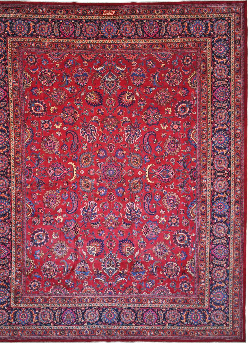 Persian Rug Mashhad 464x371 464x371, Persian Rug Knotted by hand