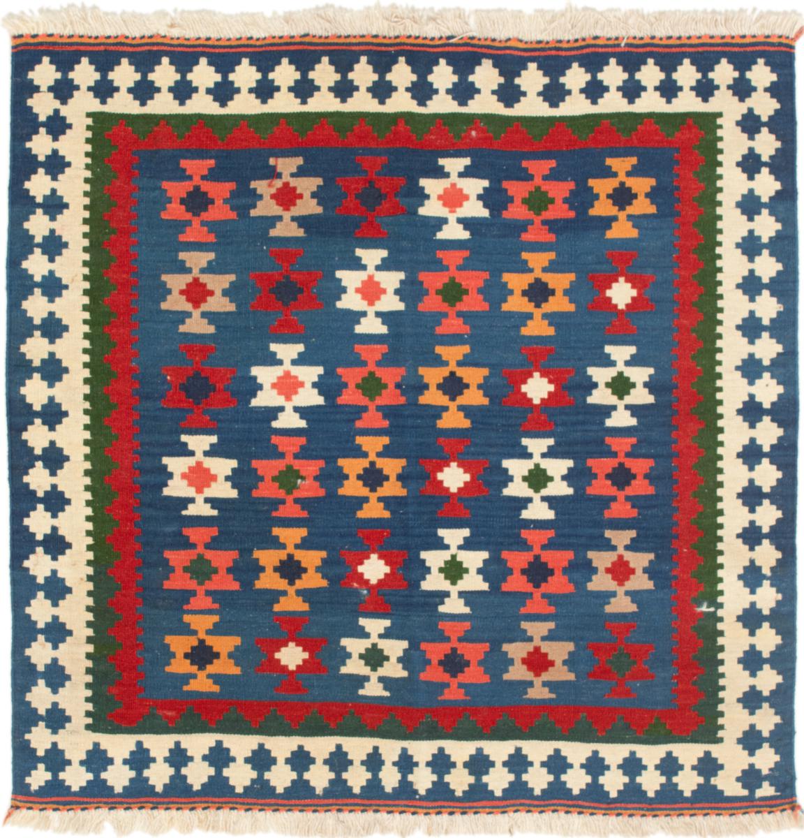 Persian Rug Kilim Fars 104x99 104x99, Persian Rug Woven by hand