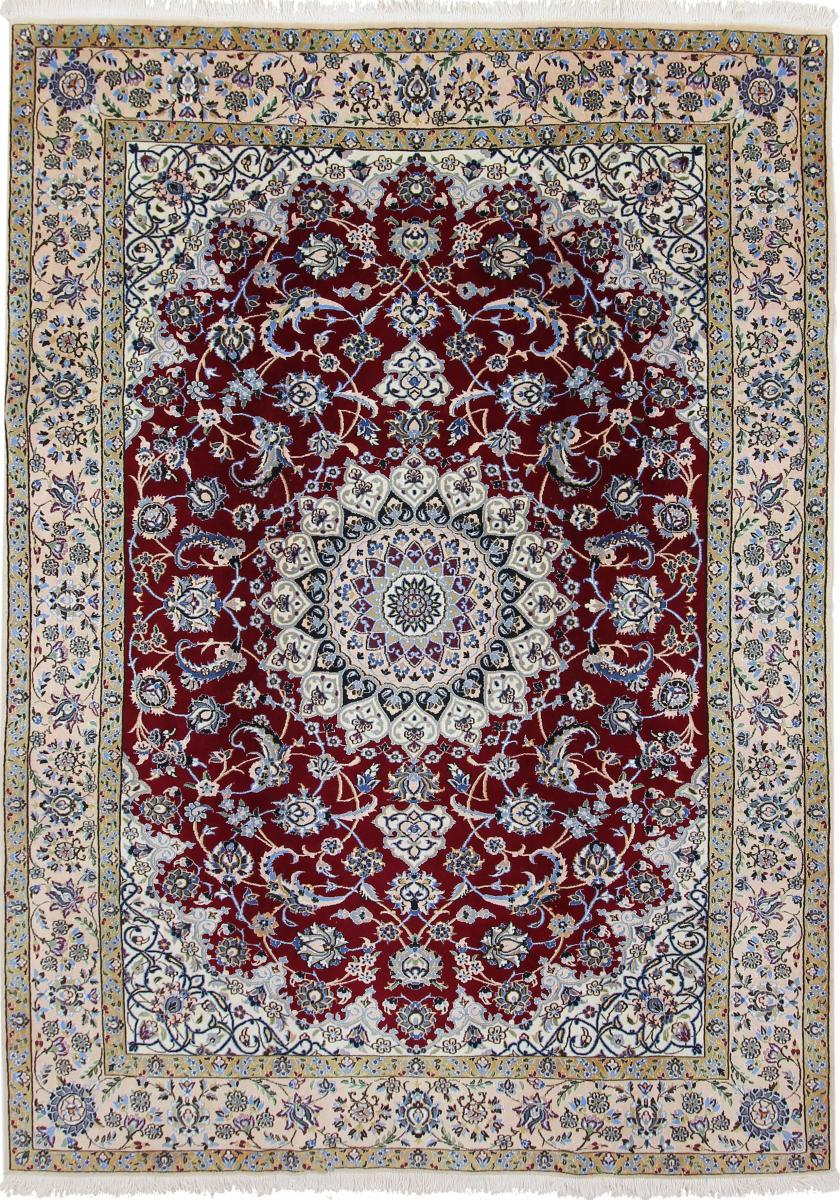 Persian Rug Nain 9La 9'1"x6'2" 9'1"x6'2", Persian Rug Knotted by hand