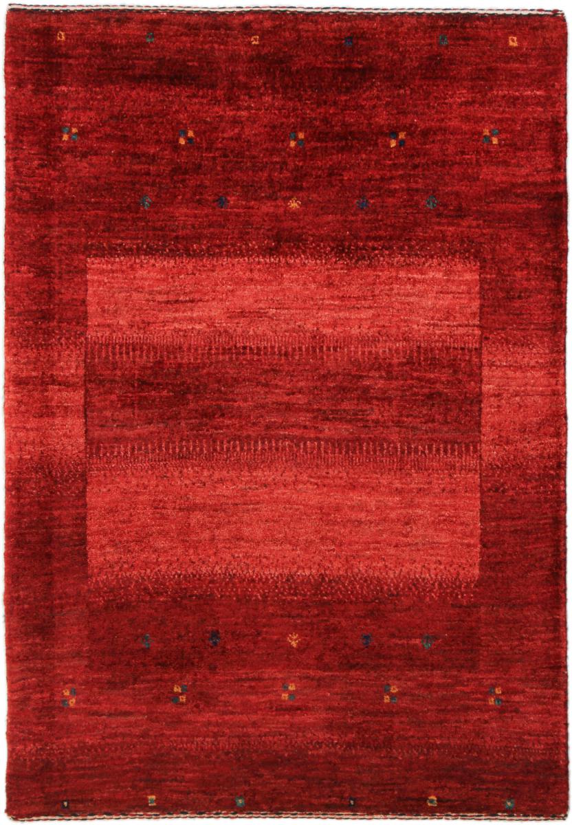 Persian Rug Persian Gabbeh Loribaft Nowbaft 110x79 110x79, Persian Rug Knotted by hand