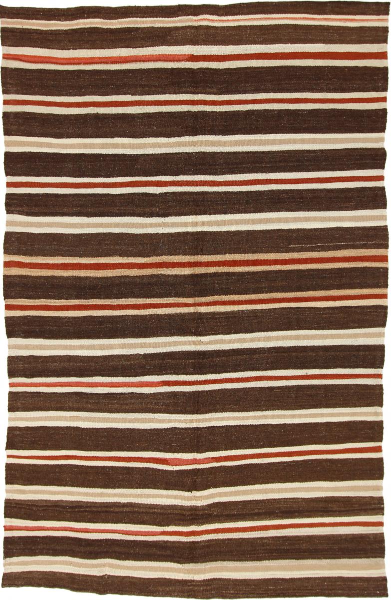 Tapis persan Kilim Fars Ghashghai 288x188 288x188, Tapis persan Tissé à la main