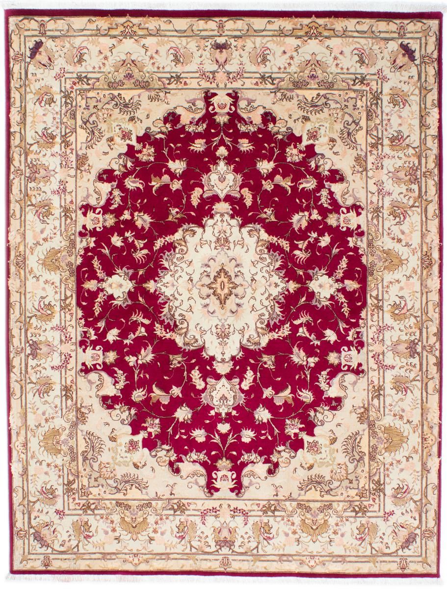 Perzsa szőnyeg Tabriz 50Raj 6'4"x4'9" 6'4"x4'9", Perzsa szőnyeg Kézzel csomózva