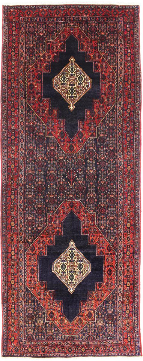 Persian Rug Senneh 379x145 379x145, Persian Rug Knotted by hand