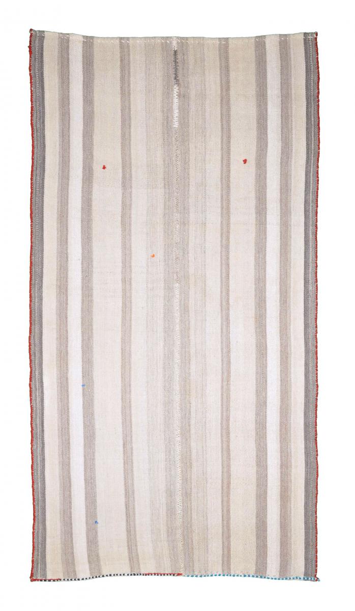 Tappeto persiano Kilim Fars Mazandaran Antico 8'10"x4'8" 8'10"x4'8", Tappeto persiano Tessuto a mano