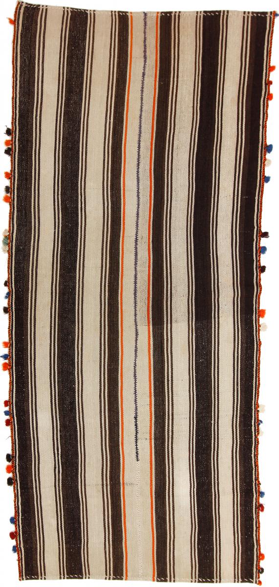 Perzisch tapijt Kilim Fars Ghashghai 264x101 264x101, Perzisch tapijt Handgeweven