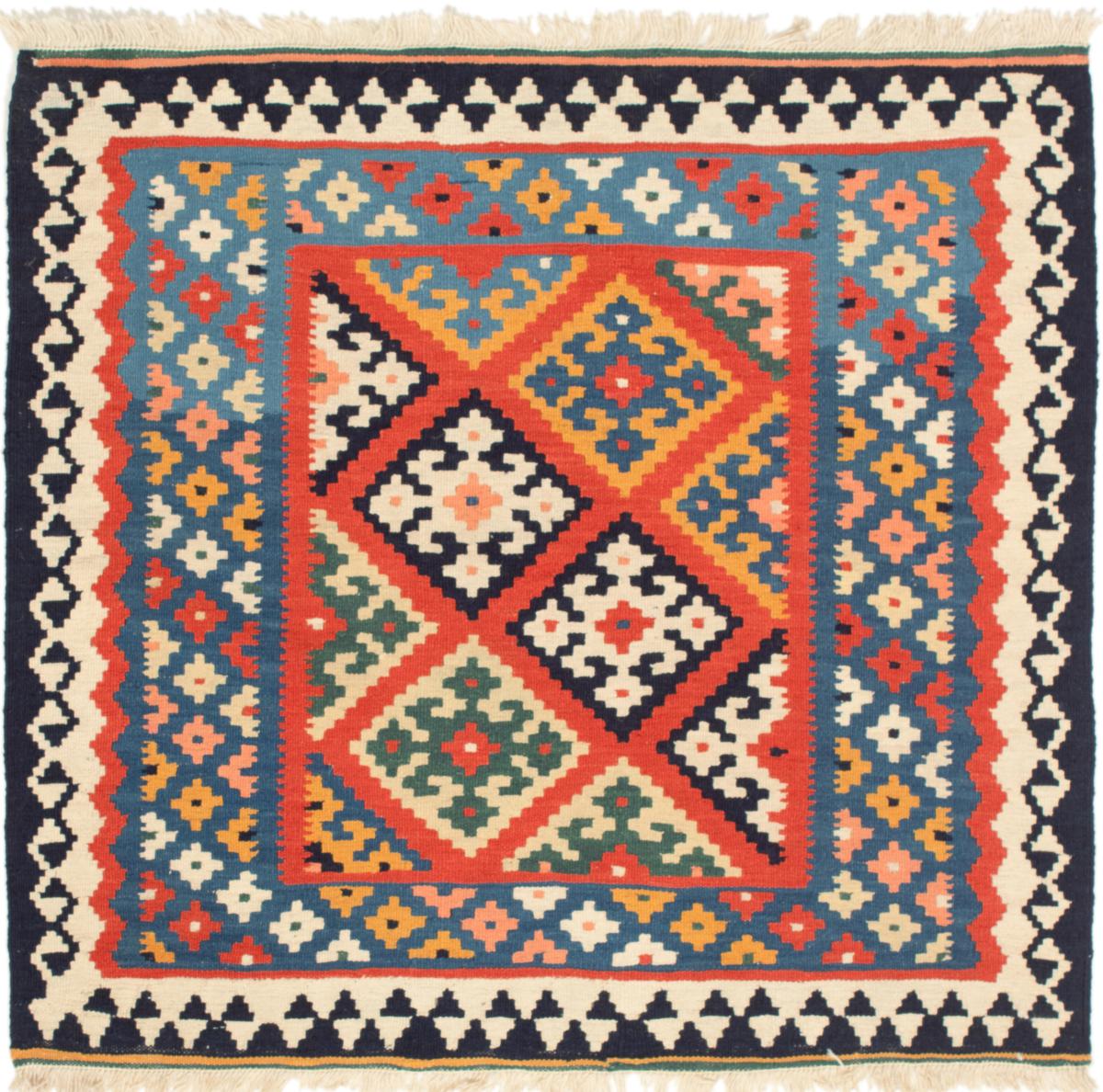 Tappeto persiano Kilim Fars 106x97 106x97, Tappeto persiano Tessuto a mano