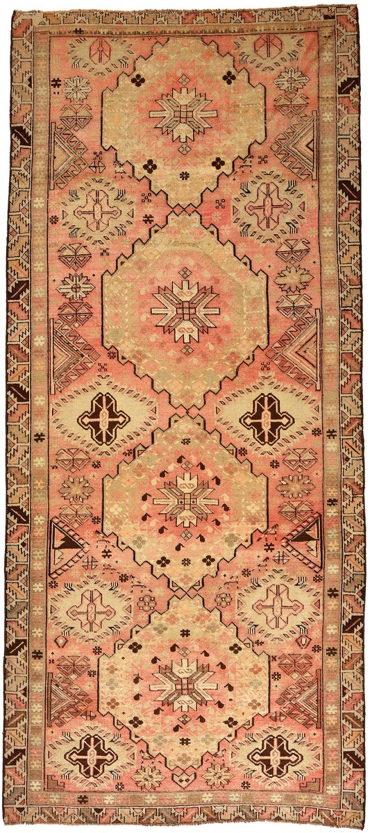 Russian rug Russia Antique 286x126 286x126, Persian Rug Knotted by hand