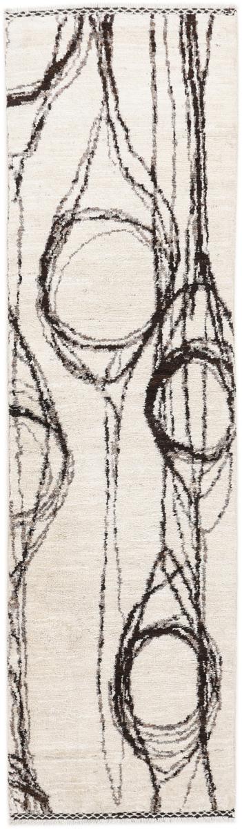 アフガンカーペット Berber Ela Design 242x69 242x69,  ペルシャ絨毯 手織り