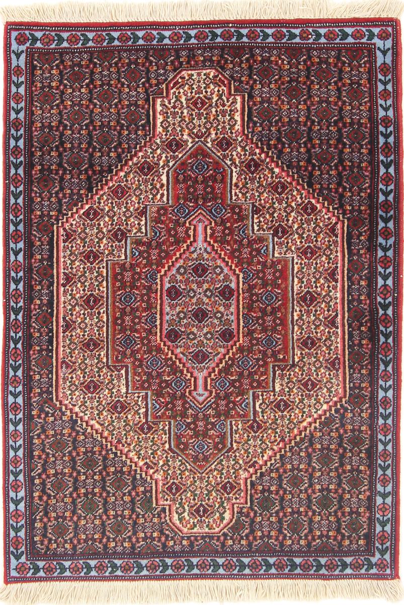 Persian Rug Senneh 3'4"x2'5" 3'4"x2'5", Persian Rug Knotted by hand