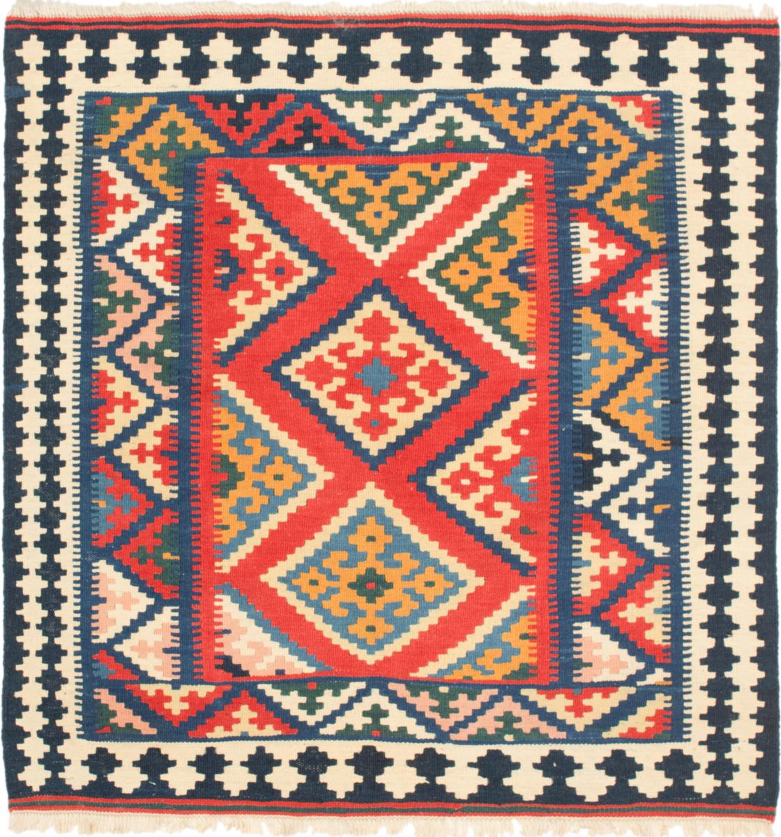 Persian Rug Kilim Fars 108x104 108x104, Persian Rug Woven by hand