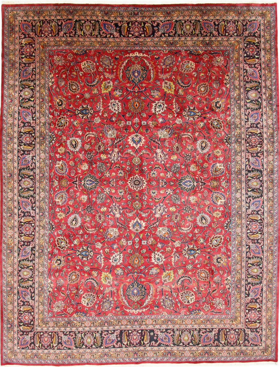 Perzisch tapijt Mashhad 12'10"x9'11" 12'10"x9'11", Perzisch tapijt Handgeknoopte