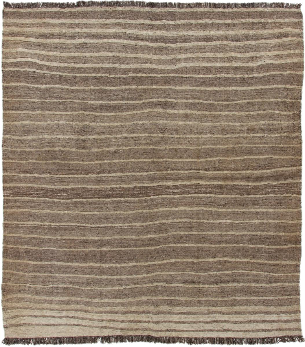 Tapis persan Kilim Fars Antique 243x218 243x218, Tapis persan Tissé à la main