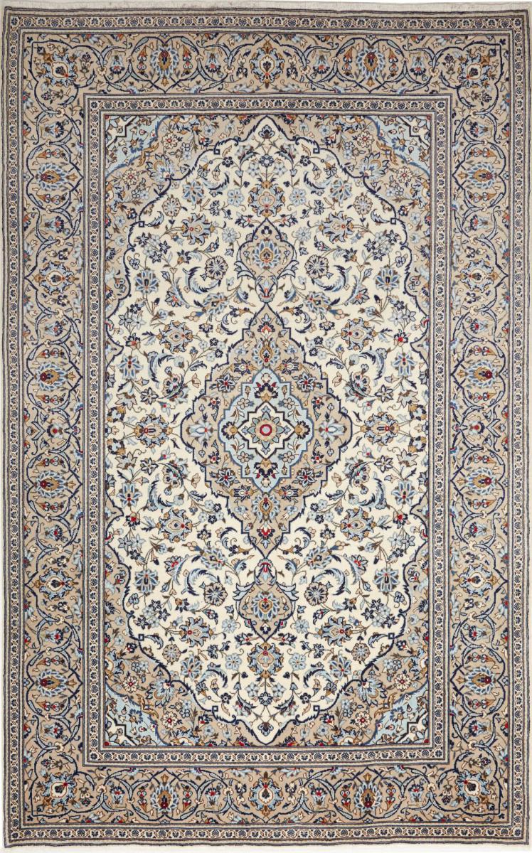 Persian Rug Keshan 10'6"x6'7" 10'6"x6'7", Persian Rug Knotted by hand