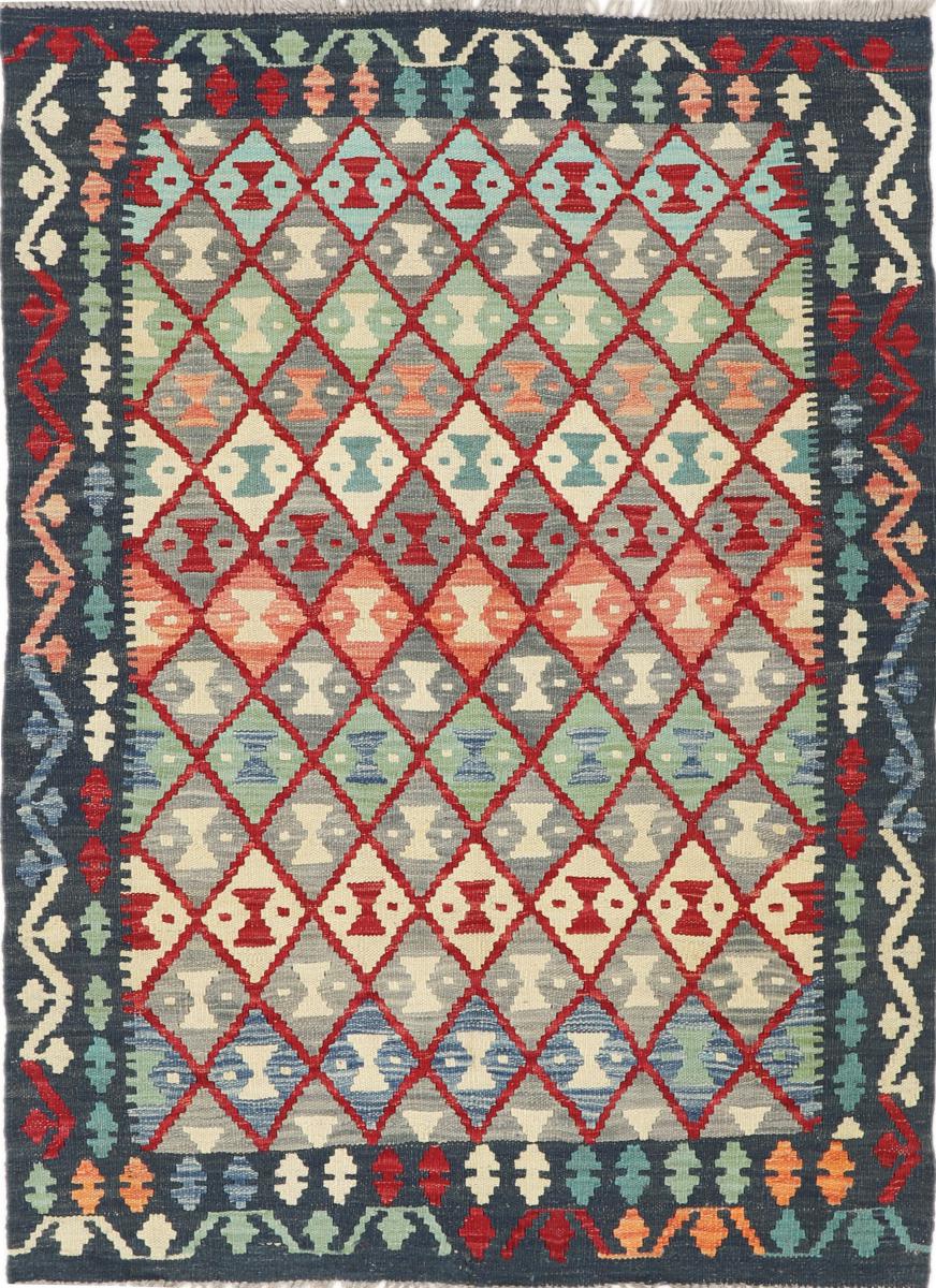 Alfombra afgana Kilim Afghan Heritage 141x104 141x104, Alfombra persa Tejido a mano