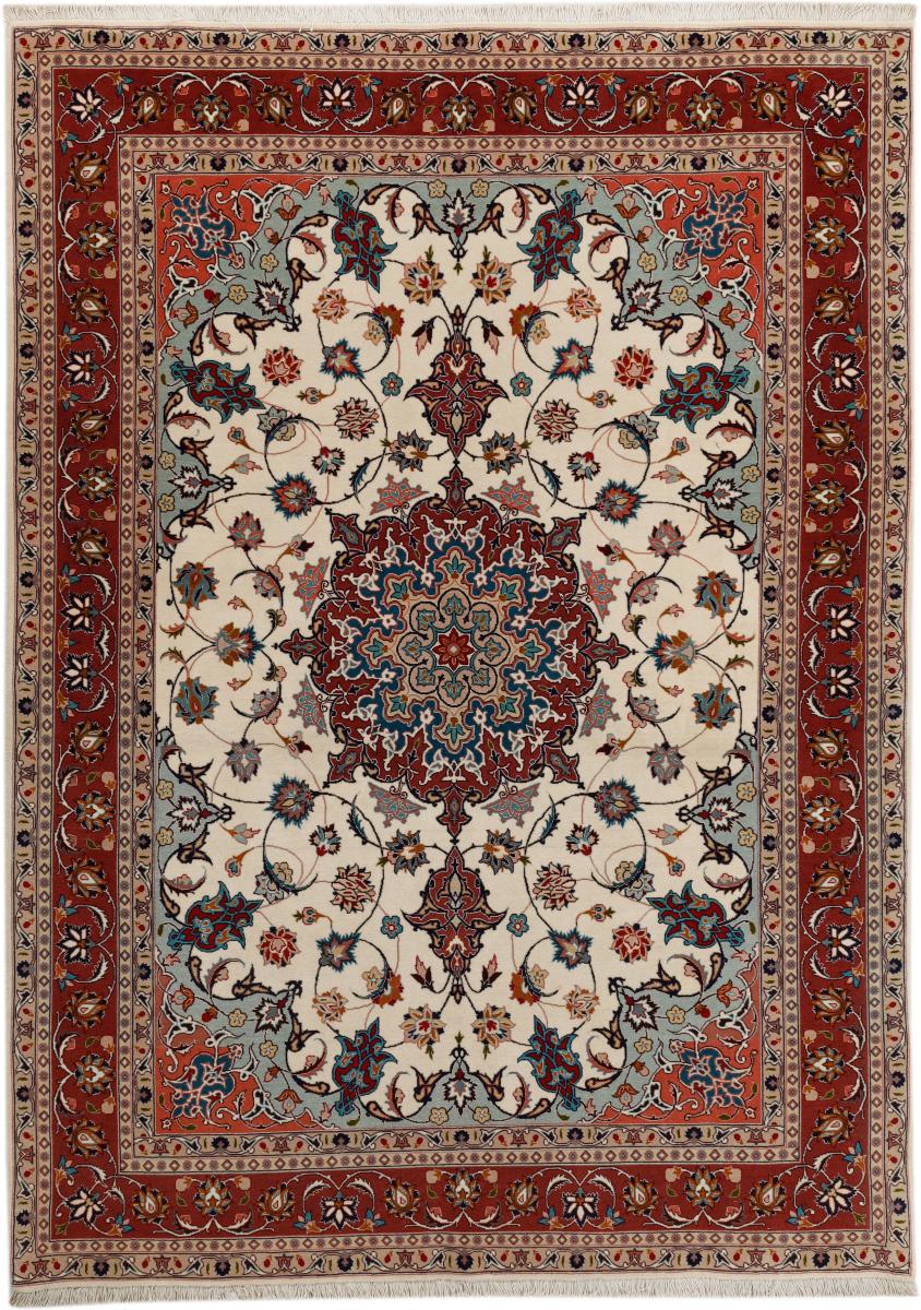 Tapis persan Tabriz 50Raj 6'9"x4'11" 6'9"x4'11", Tapis persan Noué à la main