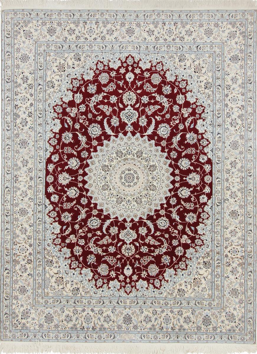  ペルシャ絨毯 ナイン 6La 274x206 274x206,  ペルシャ絨毯 手織り