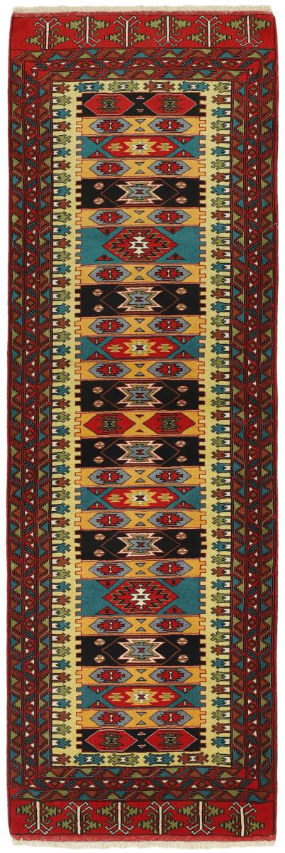 Perzisch tapijt Turkaman 276x88 276x88, Perzisch tapijt Handgeknoopte