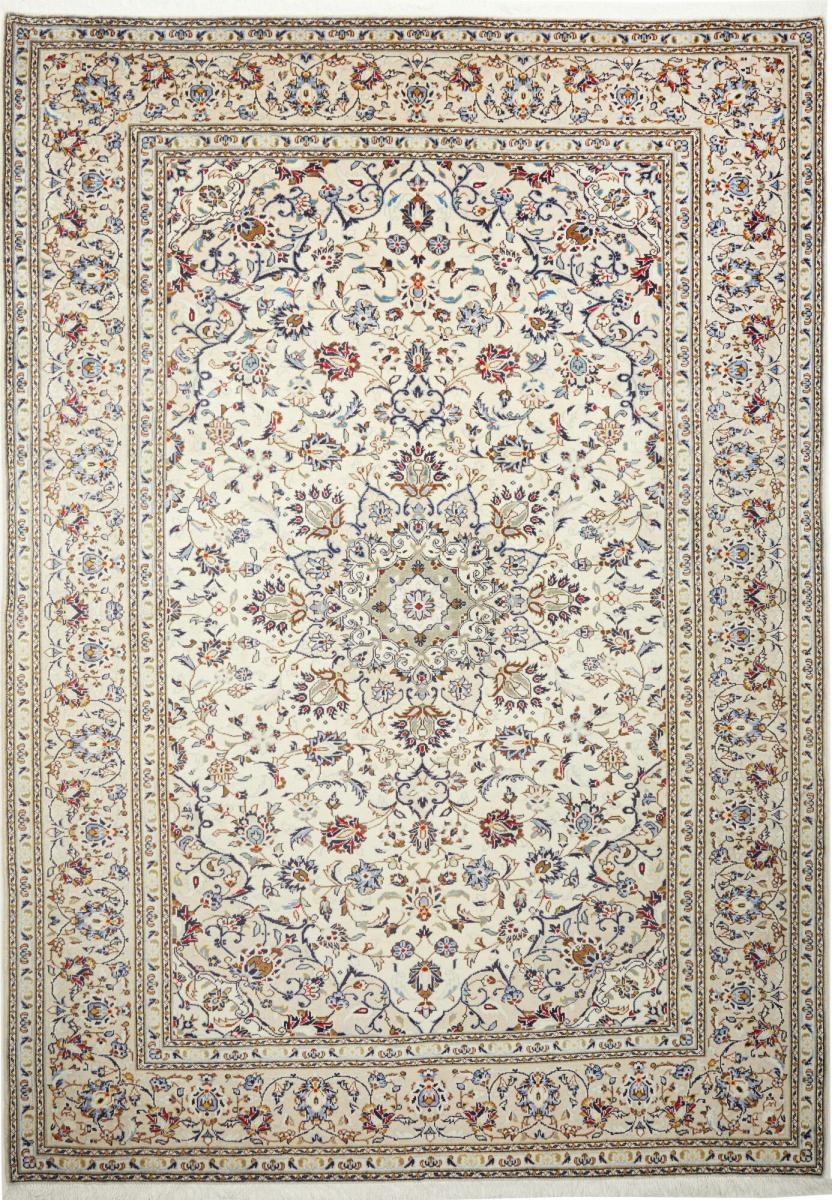 Tapis persan Kashan 293x203 293x203, Tapis persan Noué à la main